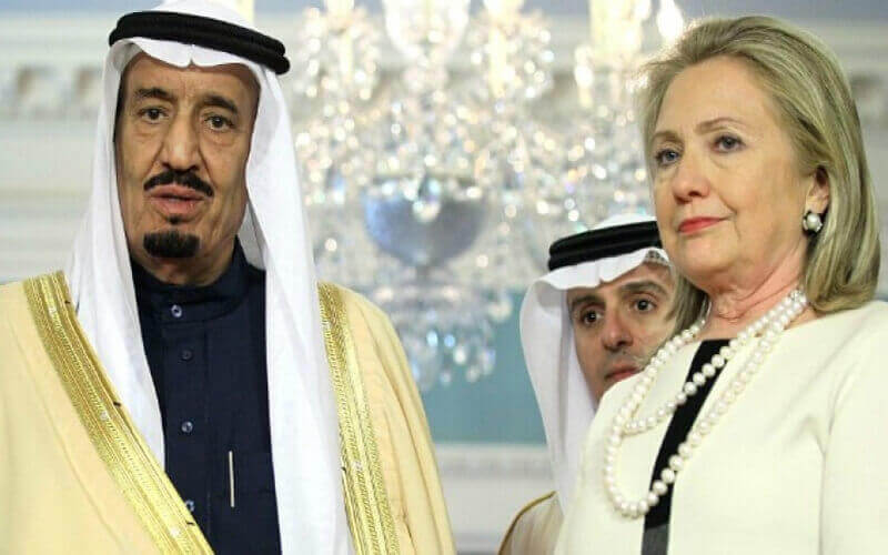 Hillary Clinton, The Podesta Group And The Saudi Regime: A Fatal Menage A Trois