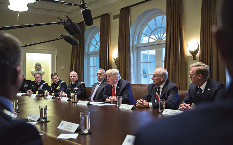 Trump Surrounds Himself With Generals Who Are Masculine - But Also Obedient